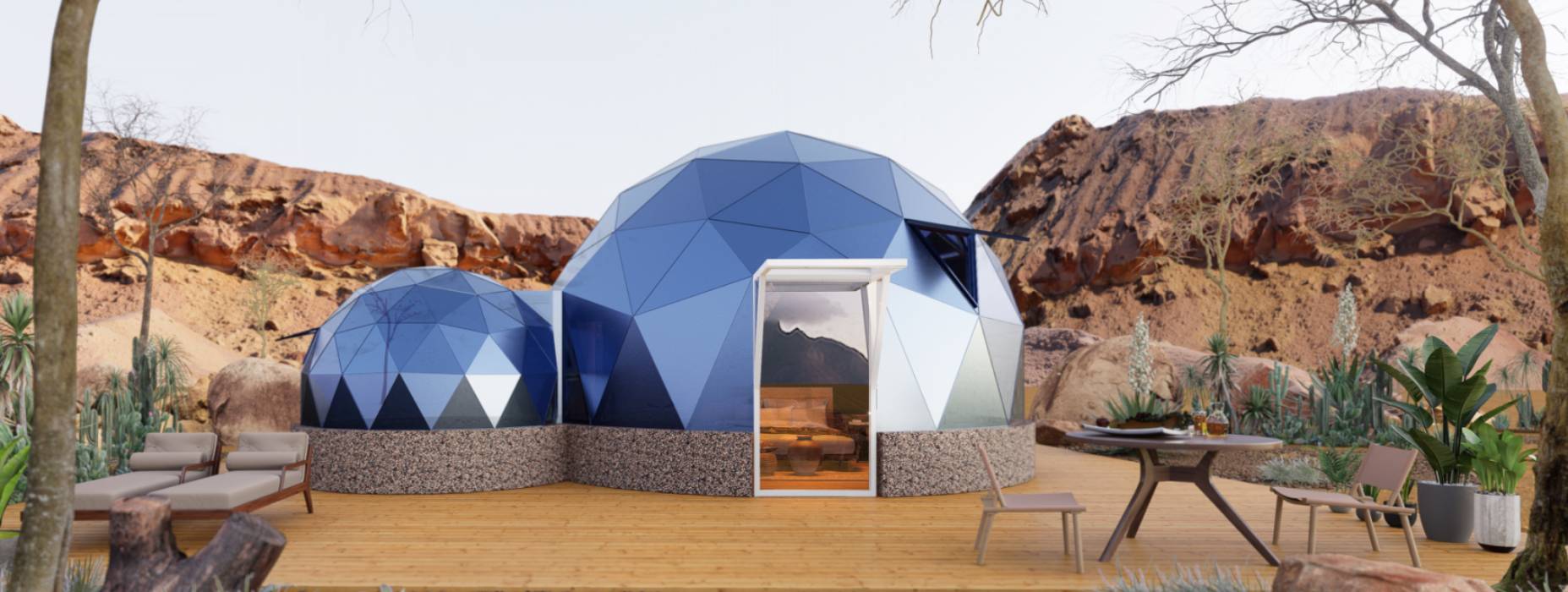 阳明区球形智能光伏玻璃星空房